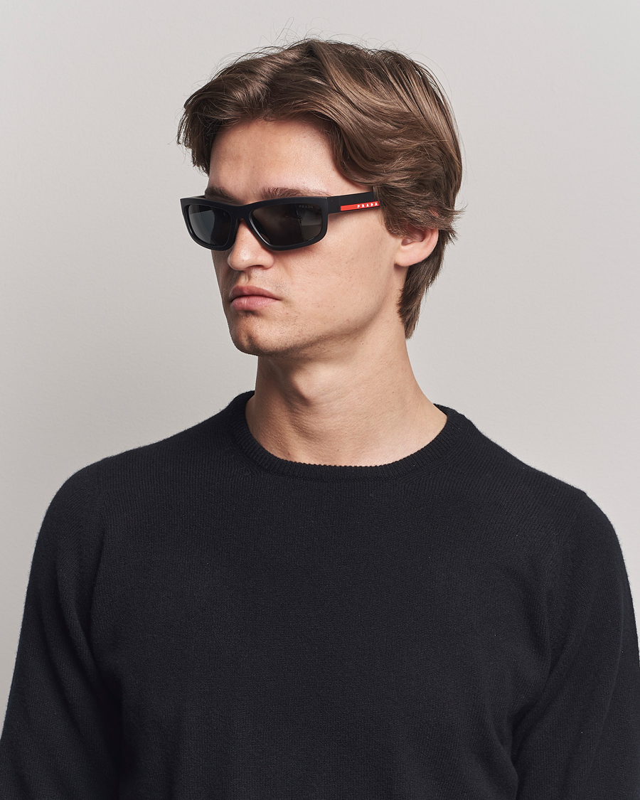 Herre | Solbriller | Prada Linea Rossa | 0PS 05ZS Sunglasses Black