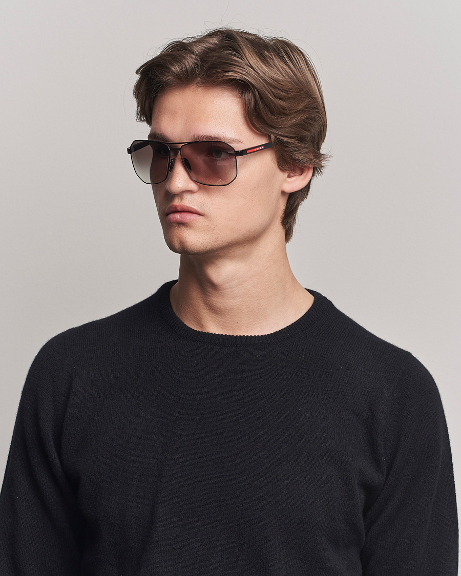Herre | Solbriller | Prada Linea Rossa | 0PS A53S Sunglasses Black
