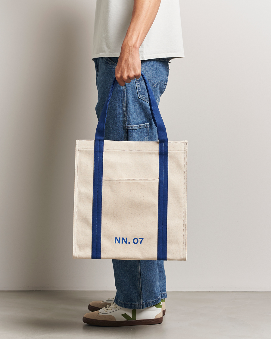 Herre | Tasker | NN07 | Tote Bag Ecru