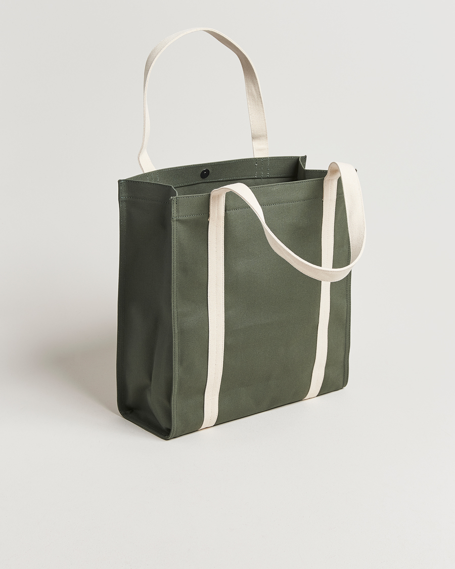 Herre | Tasker | NN07 | Tote Bag Croc Green