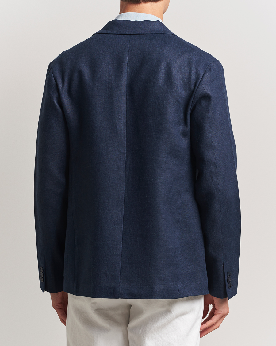 Herre | Blazere & jakker | NN07 | Timo Linen Blazer Navy Blue