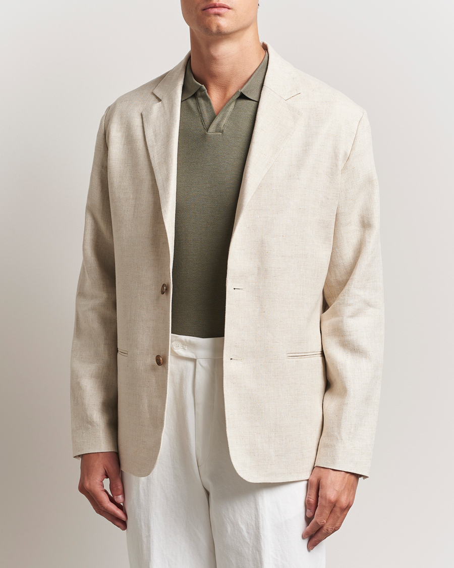 Herre | Blazere & jakker | NN07 | Timo Linen Blazer Oat