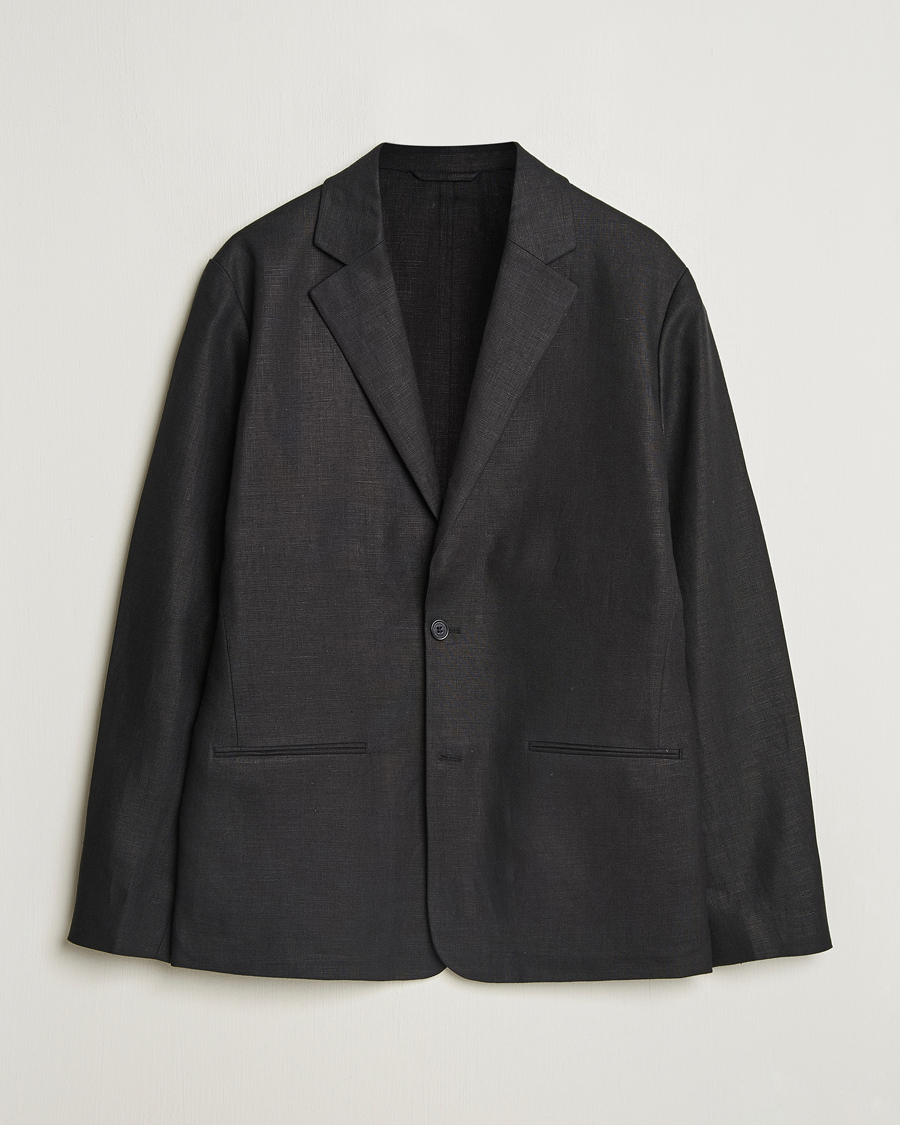 Herre | Blazere & jakker | NN07 | Timo Linen Blazer Black