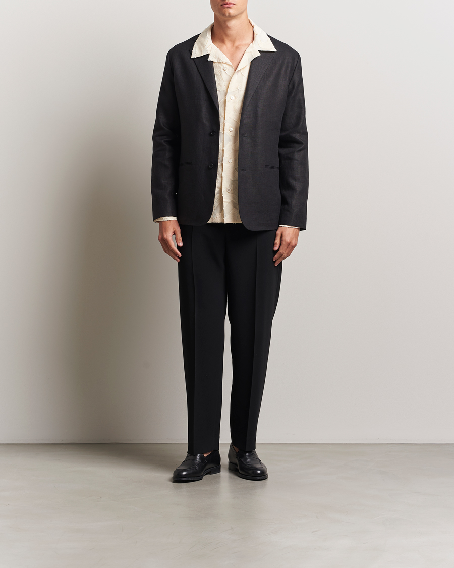 Herre | Blazere & jakker | NN07 | Timo Linen Blazer Black