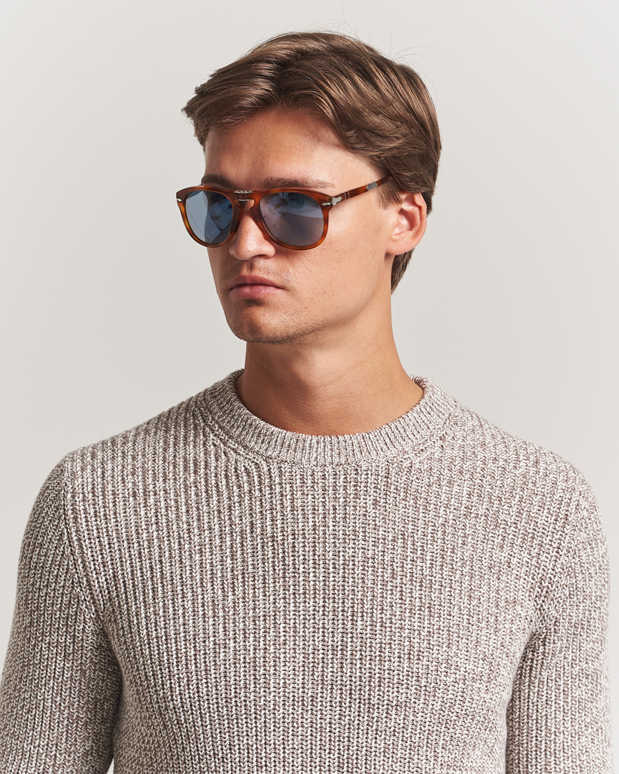 Herre | Solbriller | Persol | Steve Mcqueen Sunglasses Light Havana
