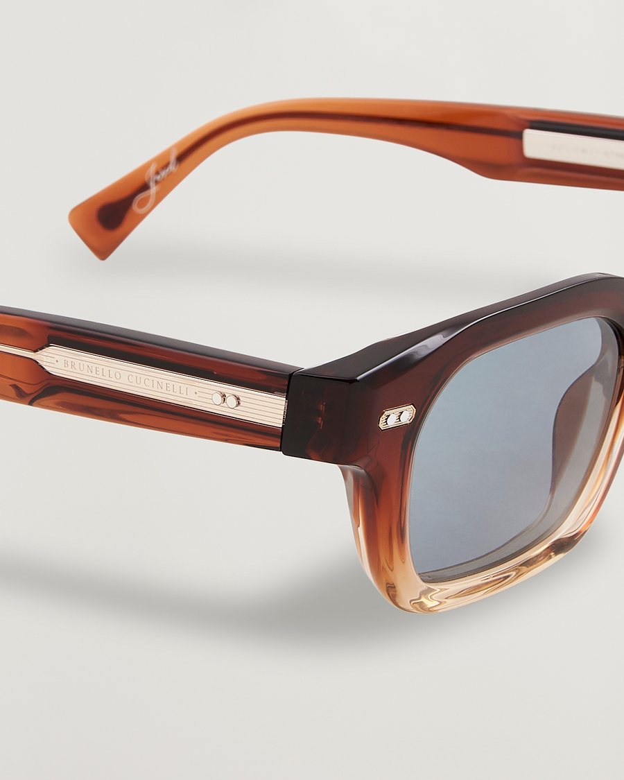 Herre | Solbriller | Brunello Cucinelli | Jared Sunglasses Brown