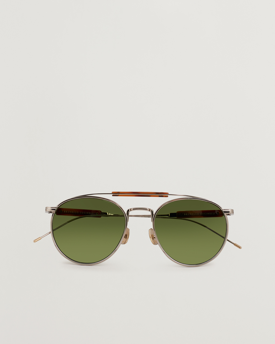 Herre | Solbriller | Brunello Cucinelli | 0BC2004ST Sunglasses Silver