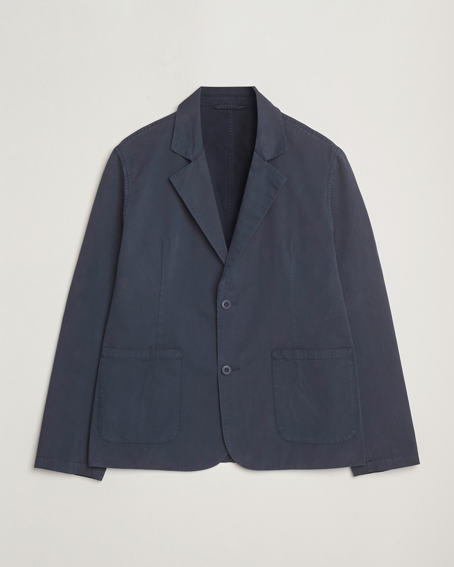 Herre | Blazere & jakker | A Day's March | Mace Unconstructed Blazer Navy