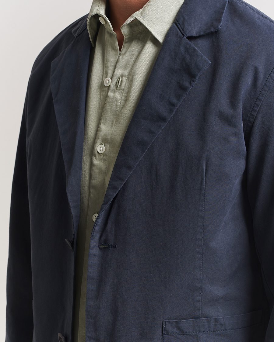 Herre | Blazere & jakker | A Day's March | Mace Unconstructed Blazer Navy