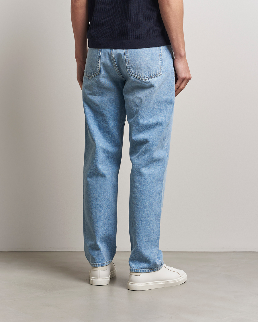 Herre | Jeans | A Day's March | Denim Nr3 Straight Fit Light Blue