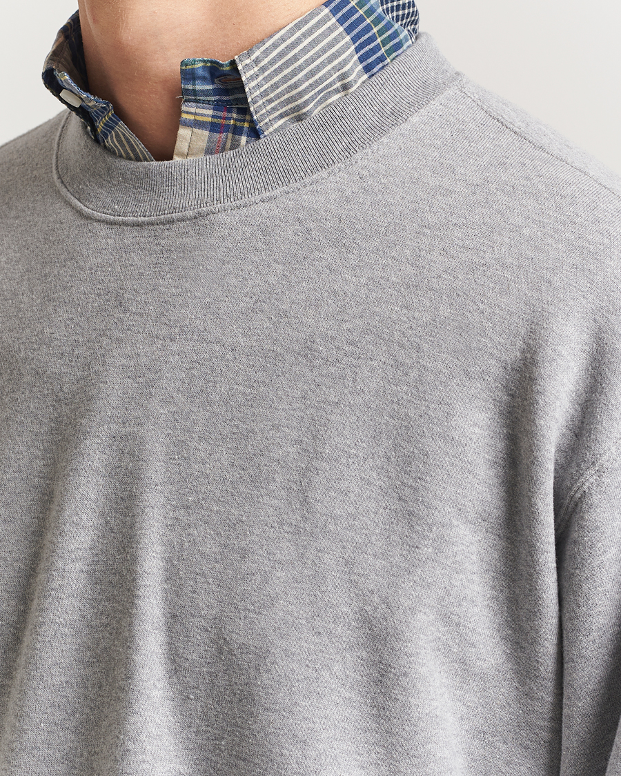 Herre | Trøjer | BEAMS PLUS | Made In Japan Cotton Sweatshirt Grey