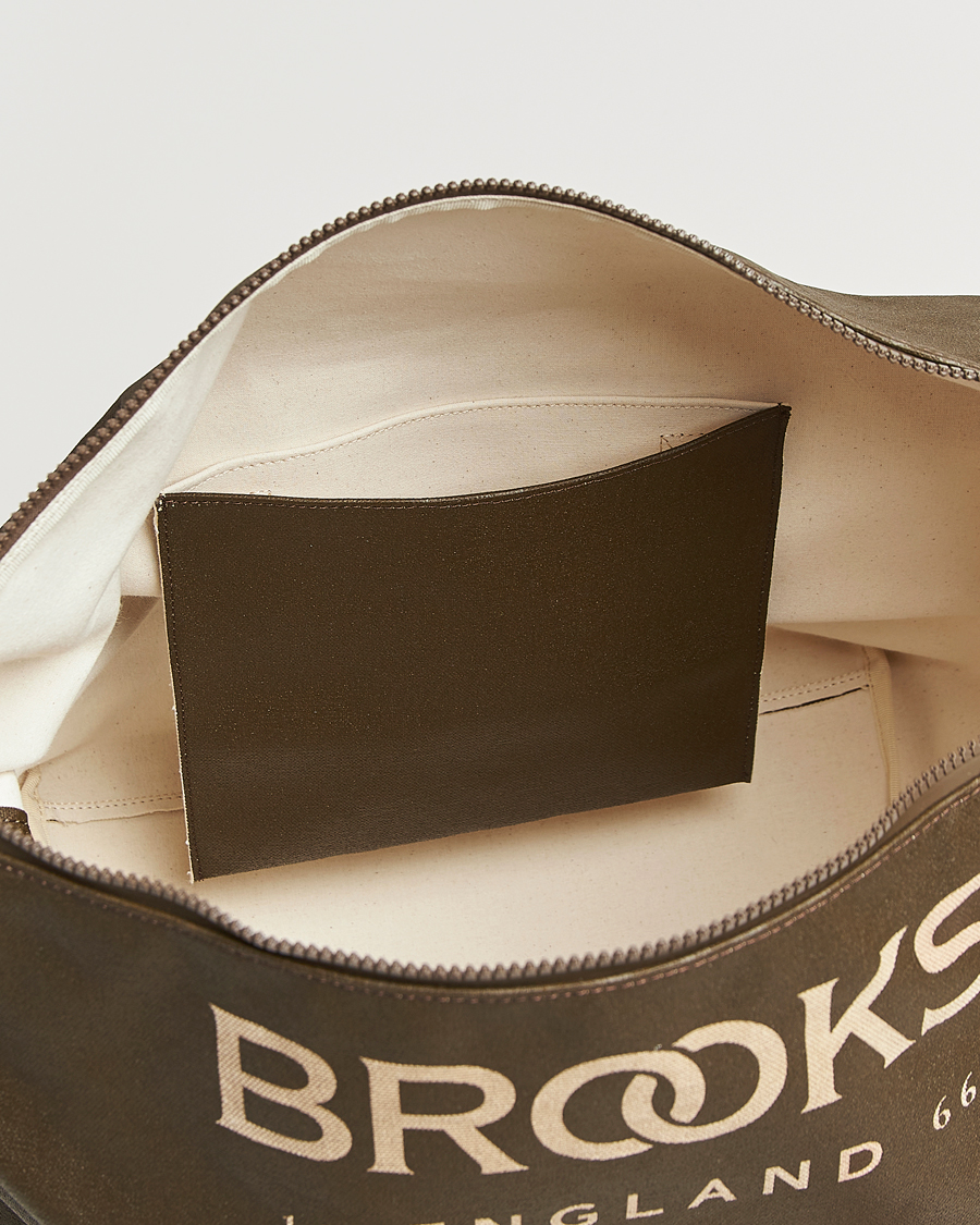 Herre | Tasker | Brooks England | Clapham Tote Bag Moss