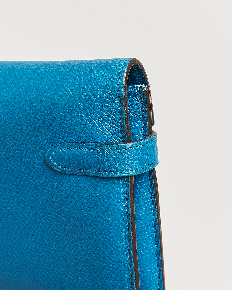 Herre | Gifts for Her | Hermès Pre-Owned | Kelly Wallet Epsom Leather Blue