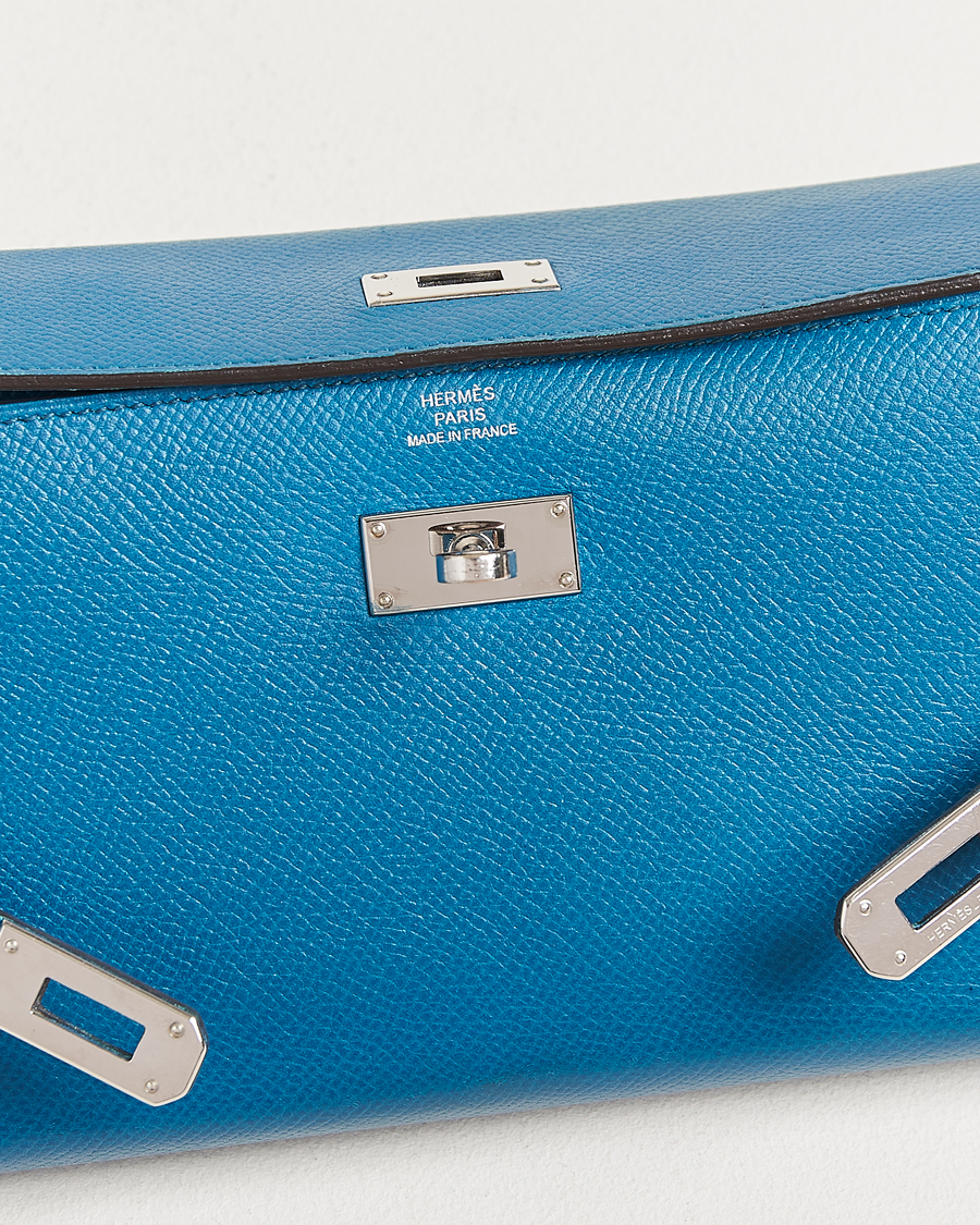 Herre | Gifts for Her | Hermès Pre-Owned | Kelly Wallet Epsom Leather Blue