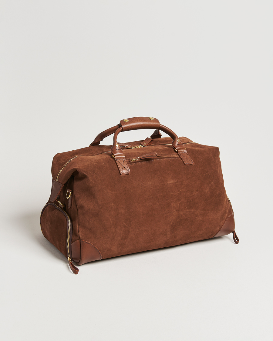 Herre | Tasker | Bennett Winch | Suede Weekender Brown