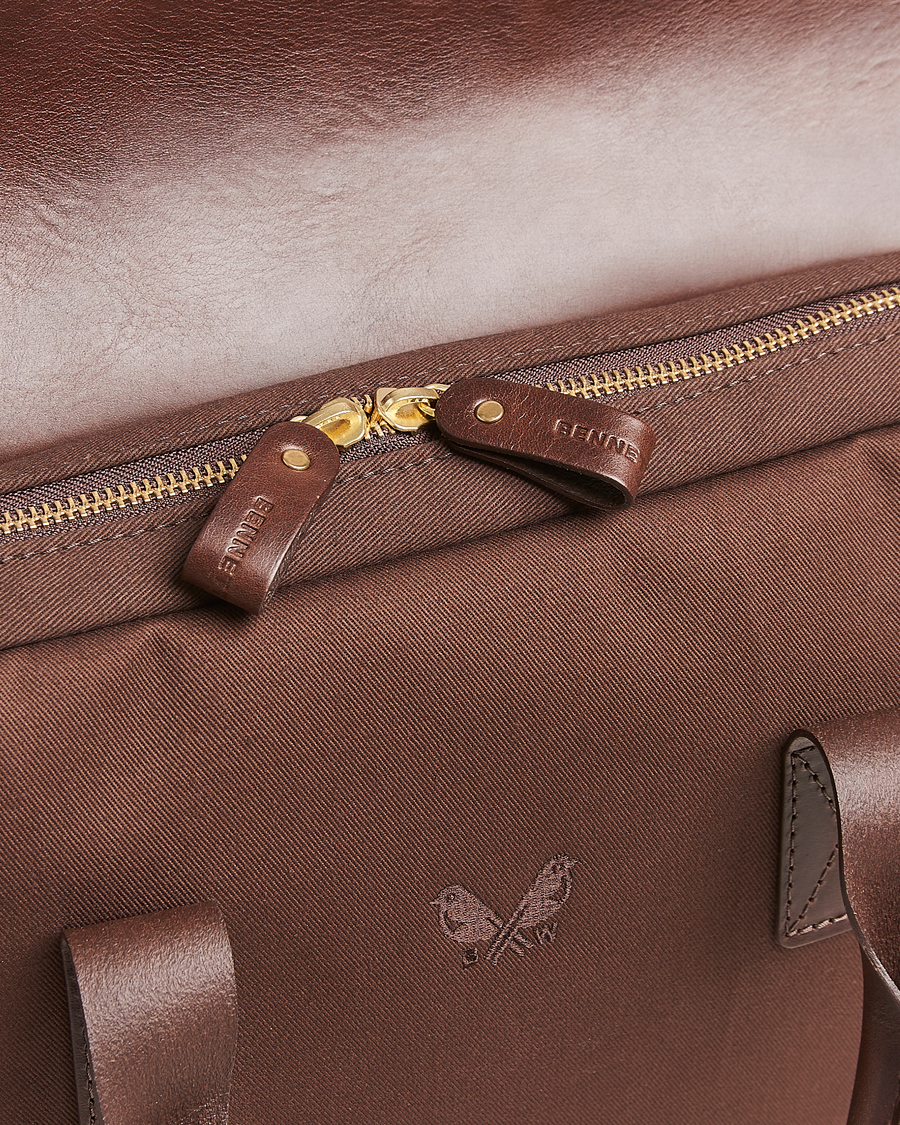 Herre | Tasker | Bennett Winch | Canvas Briefcase Chocolate