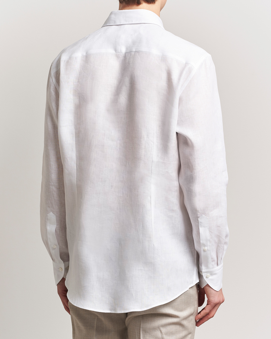 Herre | Skjorter | Stenströms | 1899 Linen Shirt White