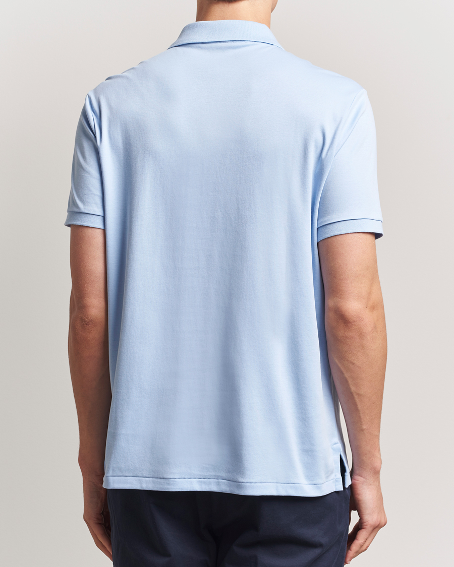Herre | Polotrøjer | Polo Ralph Lauren | Custom Slim Fit Cotton Polo Office Blue