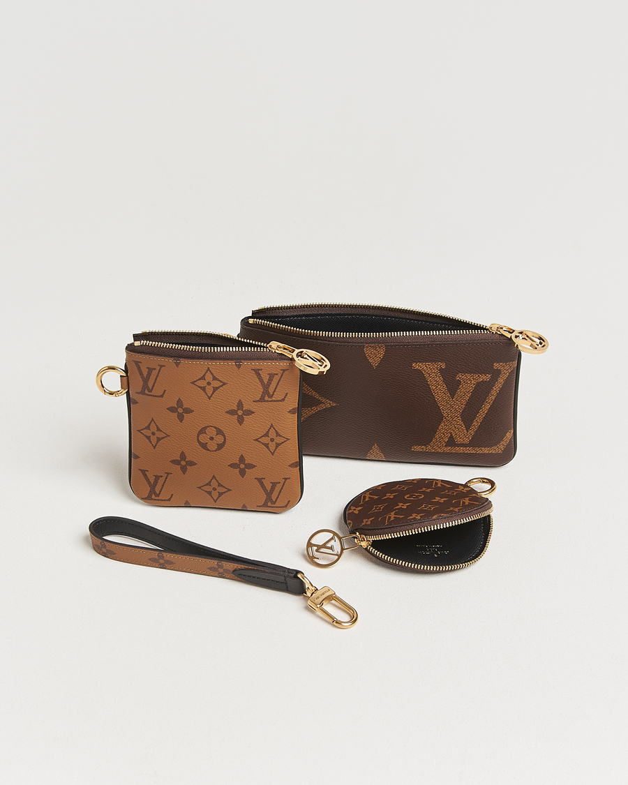 Herre | Louis Vuitton Pre-Owned Giant Trio Pouch Reverse Monogram | Louis Vuitton Pre-Owned | Giant Trio Pouch Reverse Monogram