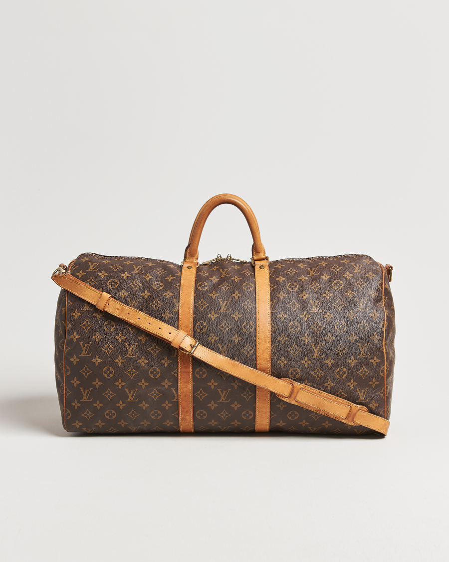Herre | Pre-Owned & Vintage Bags | Louis Vuitton Pre-Owned | Keepall Bandoulière 55 Monogram