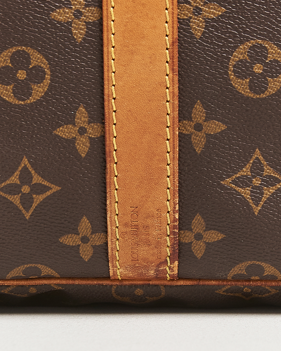 Herre | Pre-Owned & Vintage Bags | Louis Vuitton Pre-Owned | Keepall Bandoulière 55 Monogram