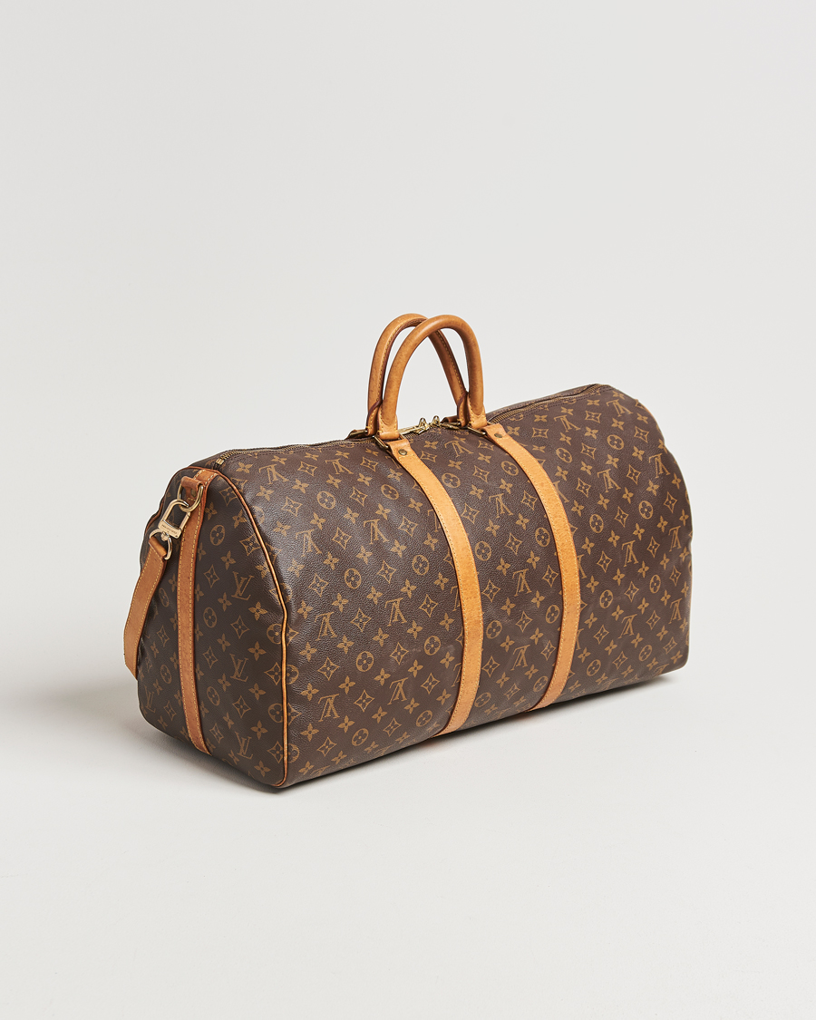 Herre | Pre-Owned & Vintage Bags | Louis Vuitton Pre-Owned | Keepall Bandoulière 55 Monogram
