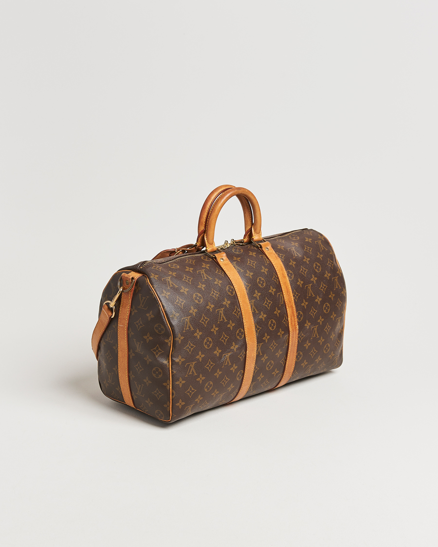 Herre | Louis Vuitton Pre-Owned Keepall Bandoulière 45 Monogram | Louis Vuitton Pre-Owned | Keepall Bandoulière 45 Monogram