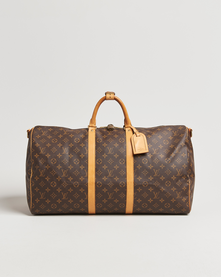 Herre | Pre-Owned & Vintage Bags | Louis Vuitton Pre-Owned | Keepall Bandoulière 55 Monogram
