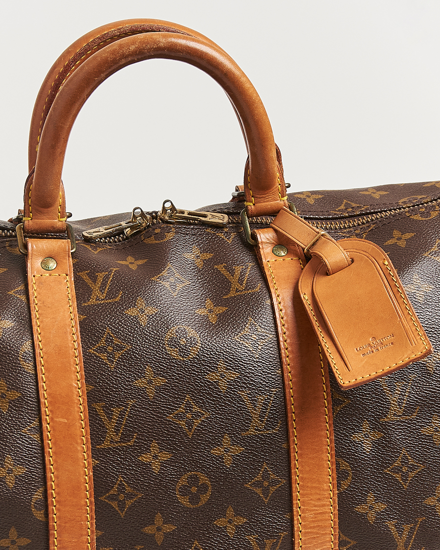 Herre | Pre-Owned & Vintage Bags | Louis Vuitton Pre-Owned | Keepall Bandoulière 50 Monogram