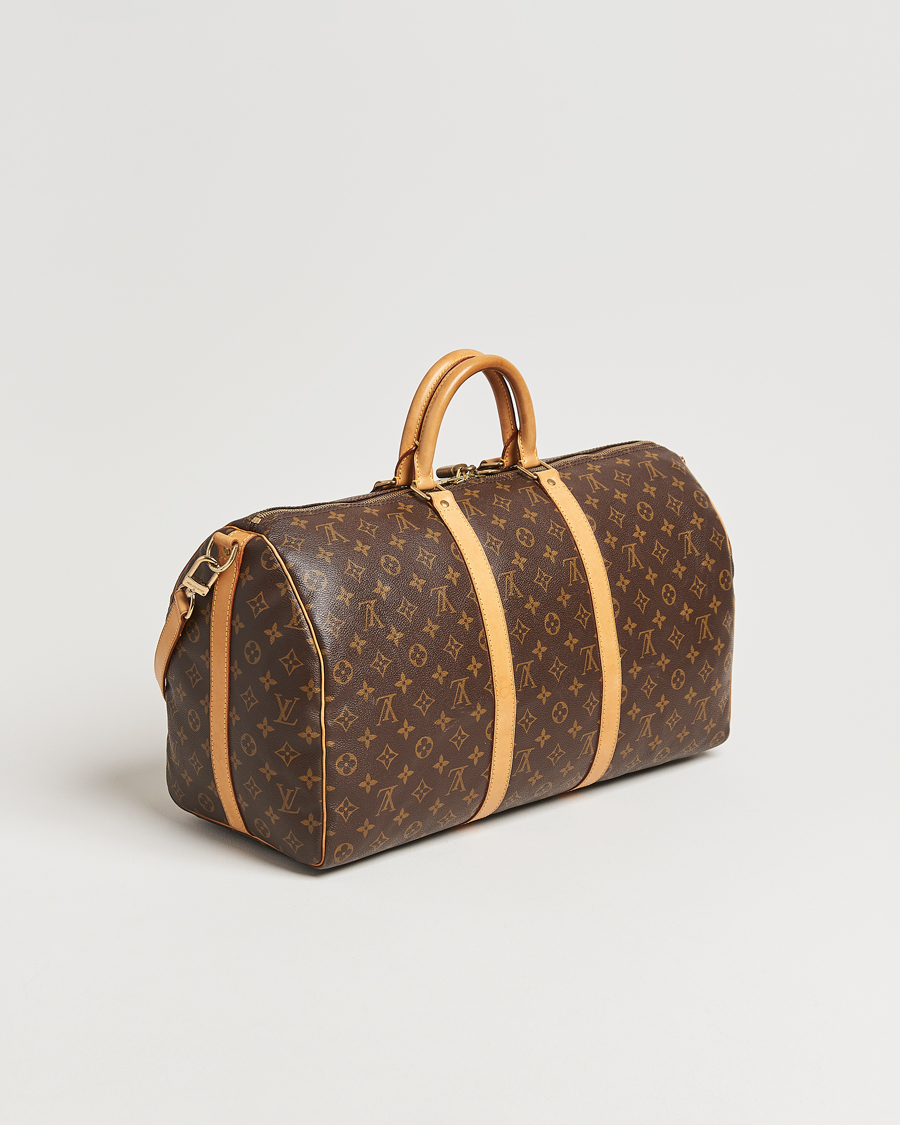 Herre | Louis Vuitton Pre-Owned Keepall Bandoulière 50 Monogram | Louis Vuitton Pre-Owned | Keepall Bandoulière 50 Monogram