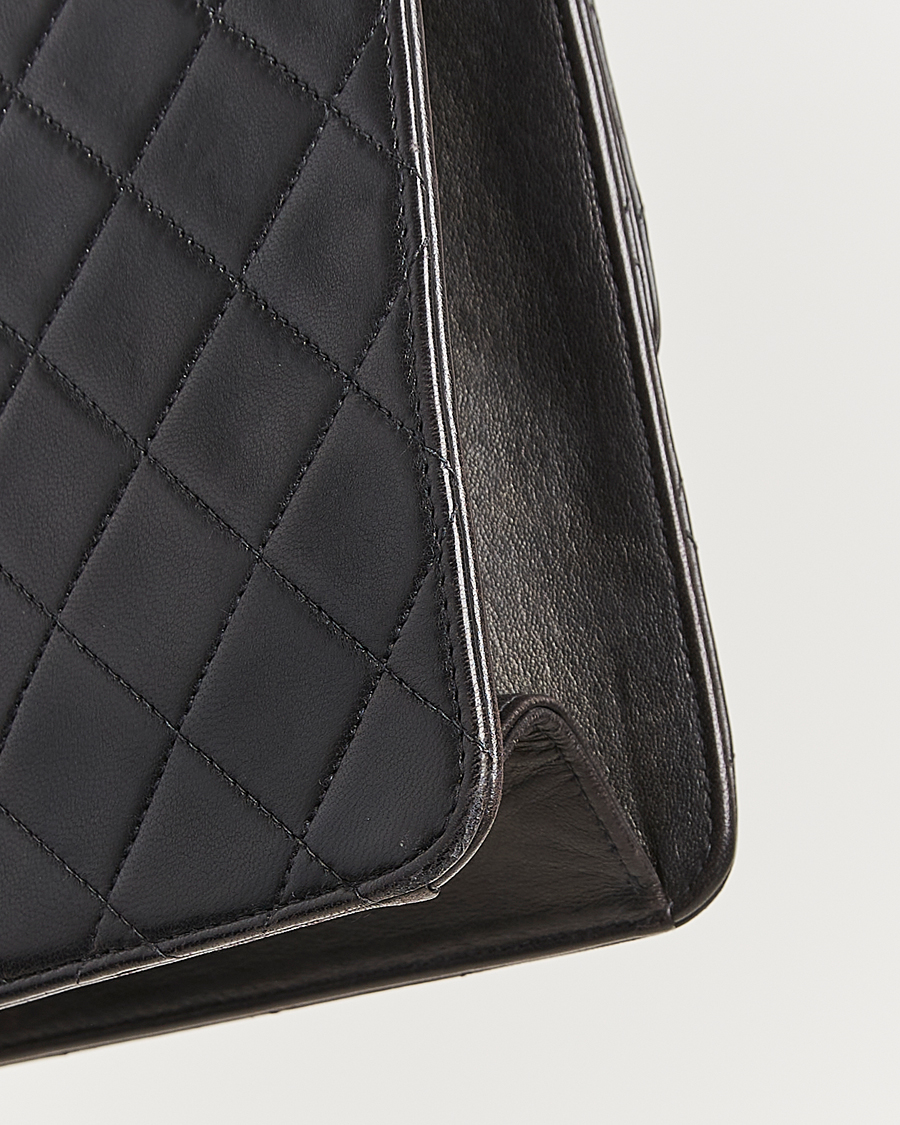 Herre | Chanel Pre-Owned Single Flap Bag Black | Chanel Pre-Owned | Single Flap Bag Black