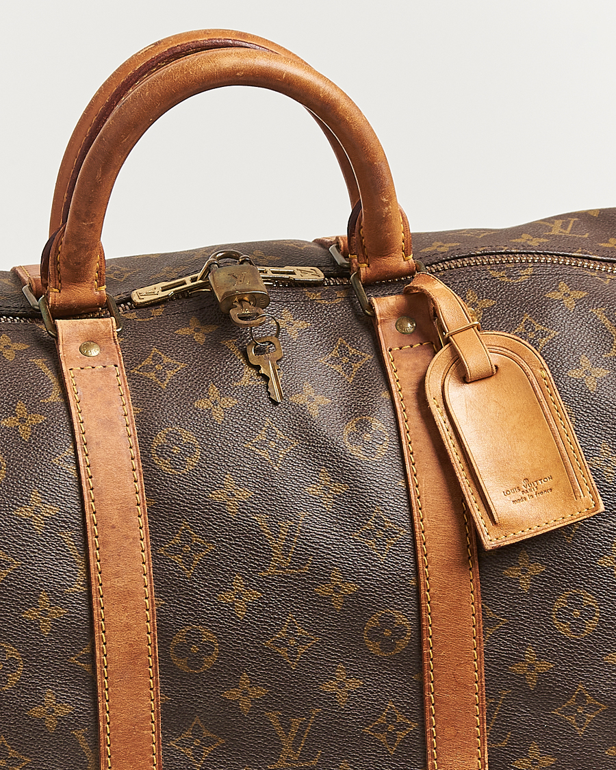 Herre | Pre-Owned & Vintage Bags | Louis Vuitton Pre-Owned | Keepall 55 Monogram