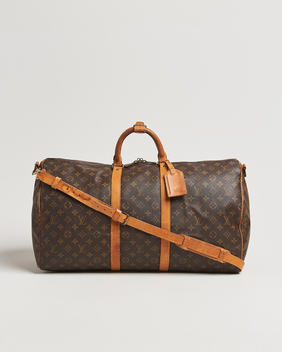 Herre | Pre-Owned & Vintage Bags | Louis Vuitton Pre-Owned | Keepall Bandoulière 55 Monogram