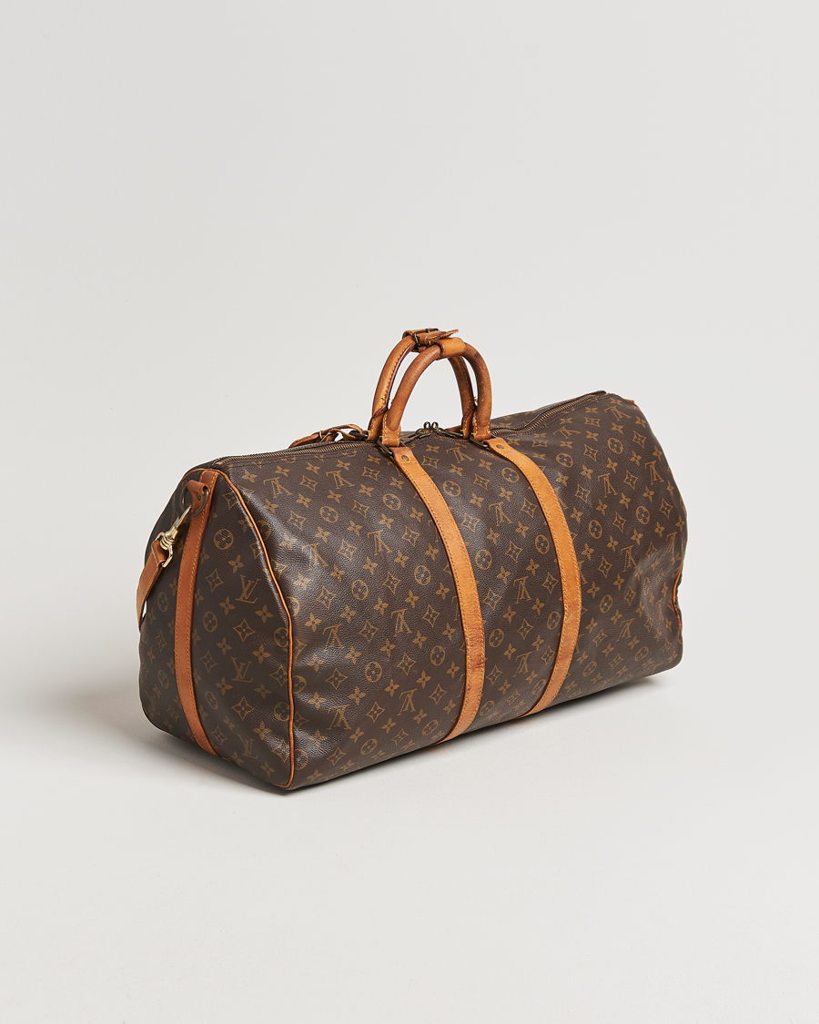 Herre | Pre-Owned & Vintage Bags | Louis Vuitton Pre-Owned | Keepall Bandoulière 55 Monogram