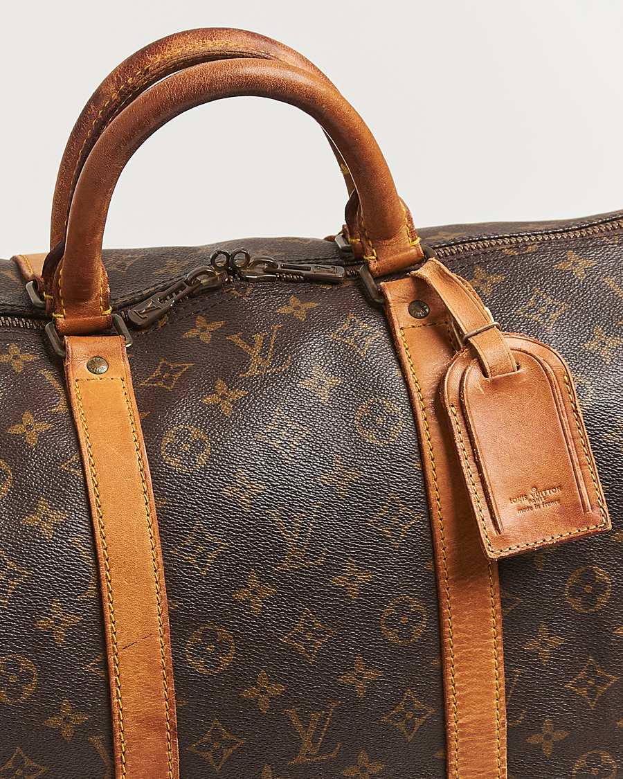 Herre | Pre-Owned & Vintage Bags | Louis Vuitton Pre-Owned | Keepall Bandoulière 55 Monogram