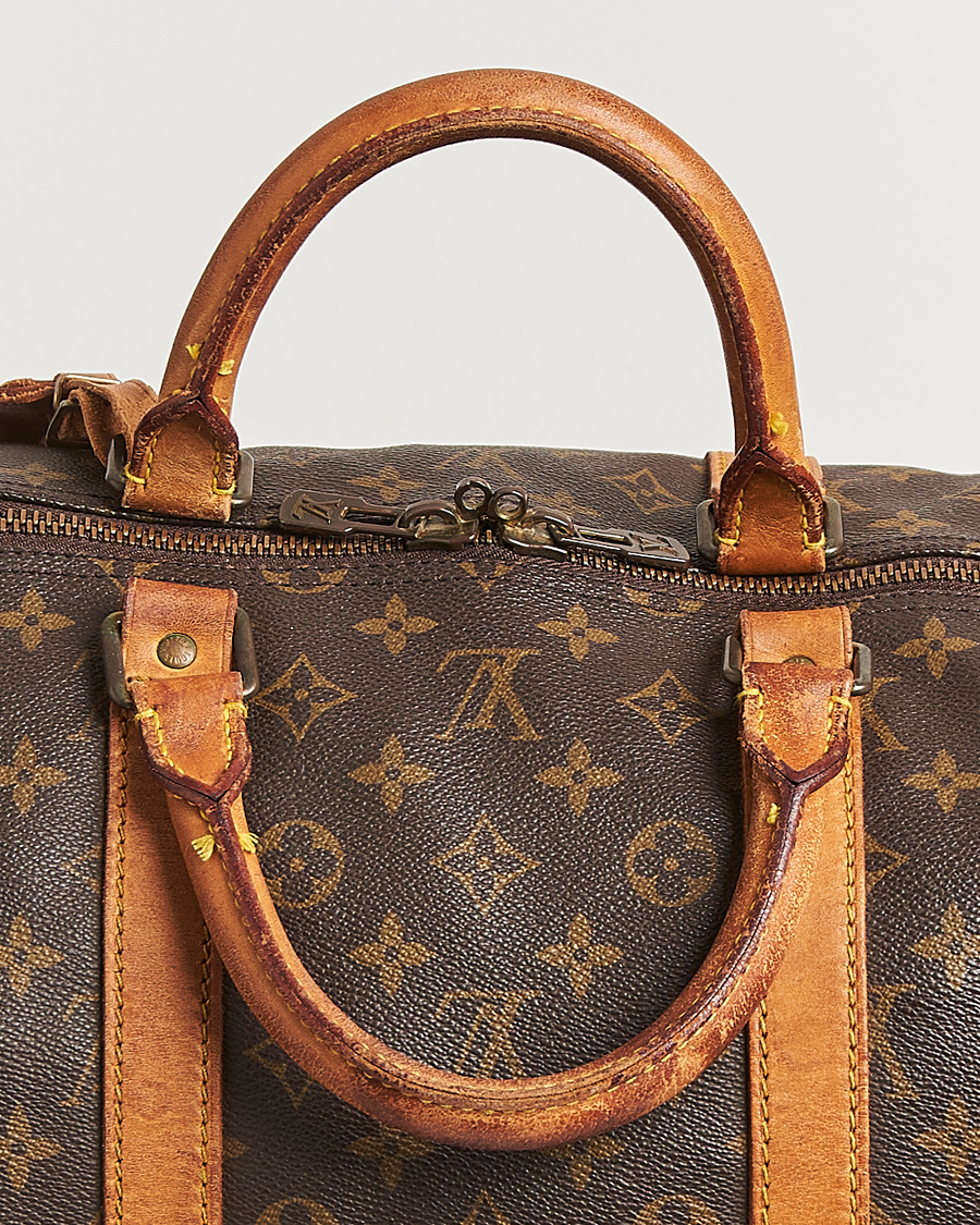 Herre | Pre-Owned & Vintage Bags | Louis Vuitton Pre-Owned | Keepall Bandoulière 55 Monogram