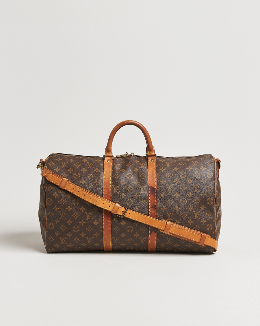 Herre | Louis Vuitton Pre-Owned Keepall Bandoulière 50 Monogram | Louis Vuitton Pre-Owned | Keepall Bandoulière 50 Monogram