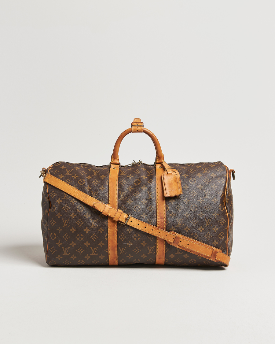 Herre | Pre-Owned & Vintage Bags | Louis Vuitton Pre-Owned | Keepall Bandoulière 50 Monogram