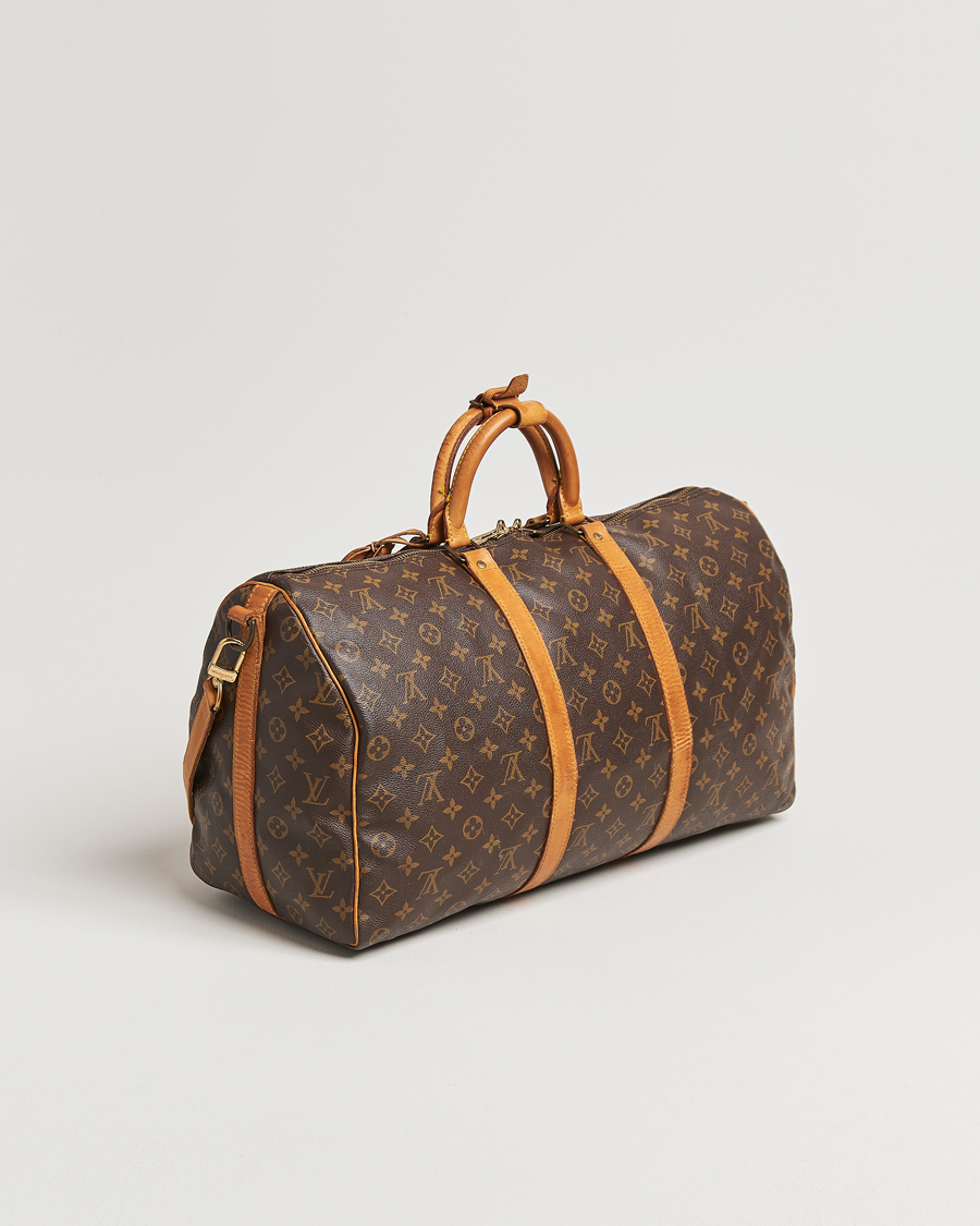 Herre | Pre-Owned & Vintage Bags | Louis Vuitton Pre-Owned | Keepall Bandoulière 50 Monogram