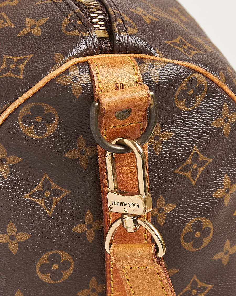 Herre | Pre-Owned & Vintage Bags | Louis Vuitton Pre-Owned | Keepall Bandoulière 50 Monogram