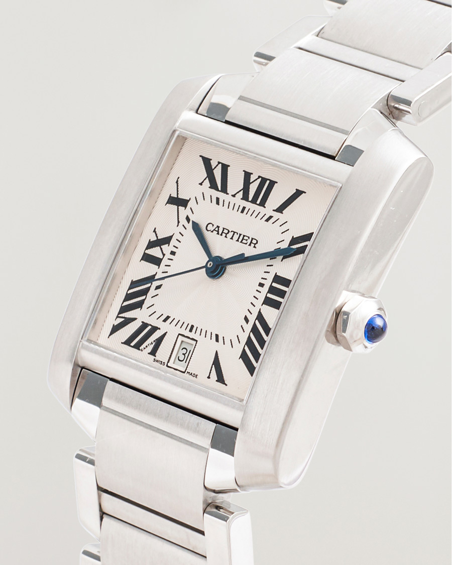 Herre | Pre-Owned & Vintage Watches | Cartier Pre-Owned | Tank Francaise
