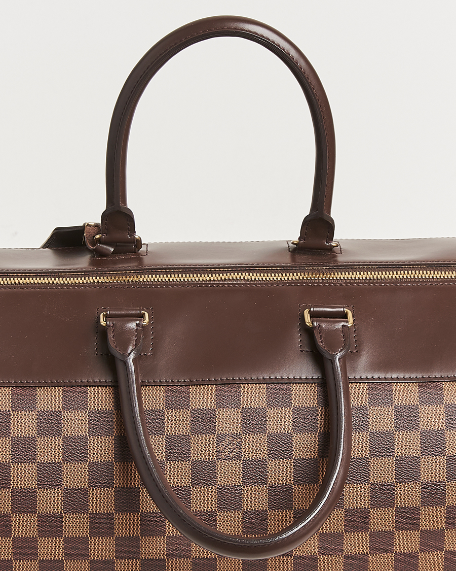 Herre | Louis Vuitton Pre-Owned Greenwich GM Travel Bag Damier Ebene | Louis Vuitton Pre-Owned | Greenwich GM Travel Bag Damier Ebene