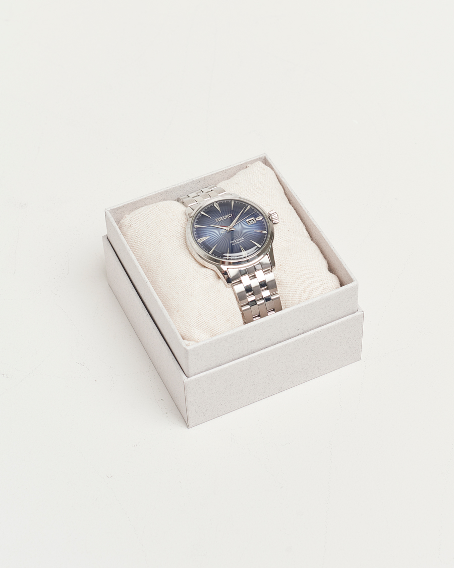 Herre | Seiko Presage Automatic Steel 41mm Blue Dial | Seiko | Presage Automatic Steel 41mm Blue Dial