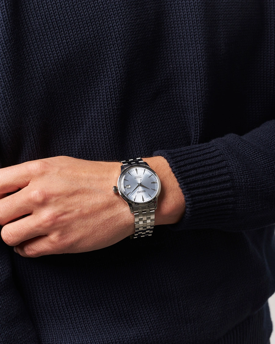 Herre | Seiko Presage Automatic Steel 41mm Light Blue Dial | Seiko | Presage Automatic Steel 41mm Light Blue Dial