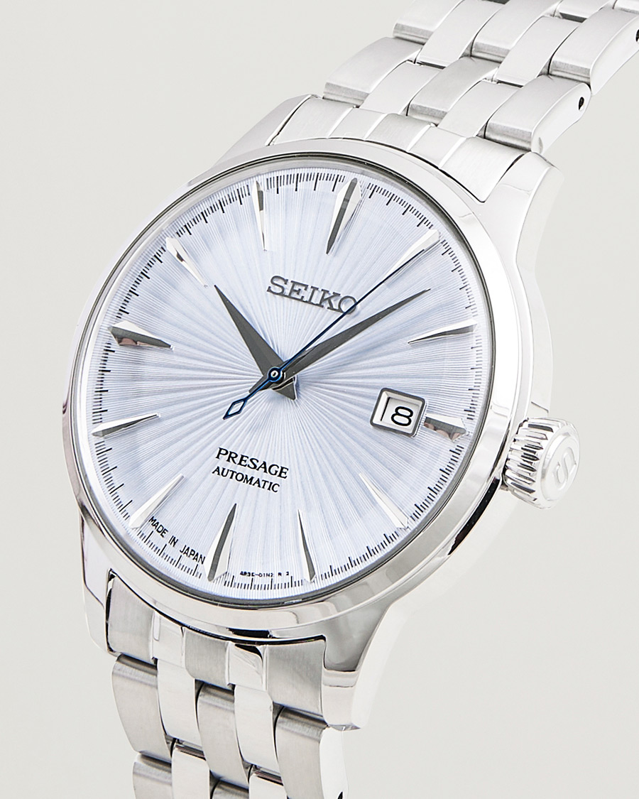 Herre | Seiko Presage Automatic Steel 41mm Light Blue Dial | Seiko | Presage Automatic Steel 41mm Light Blue Dial