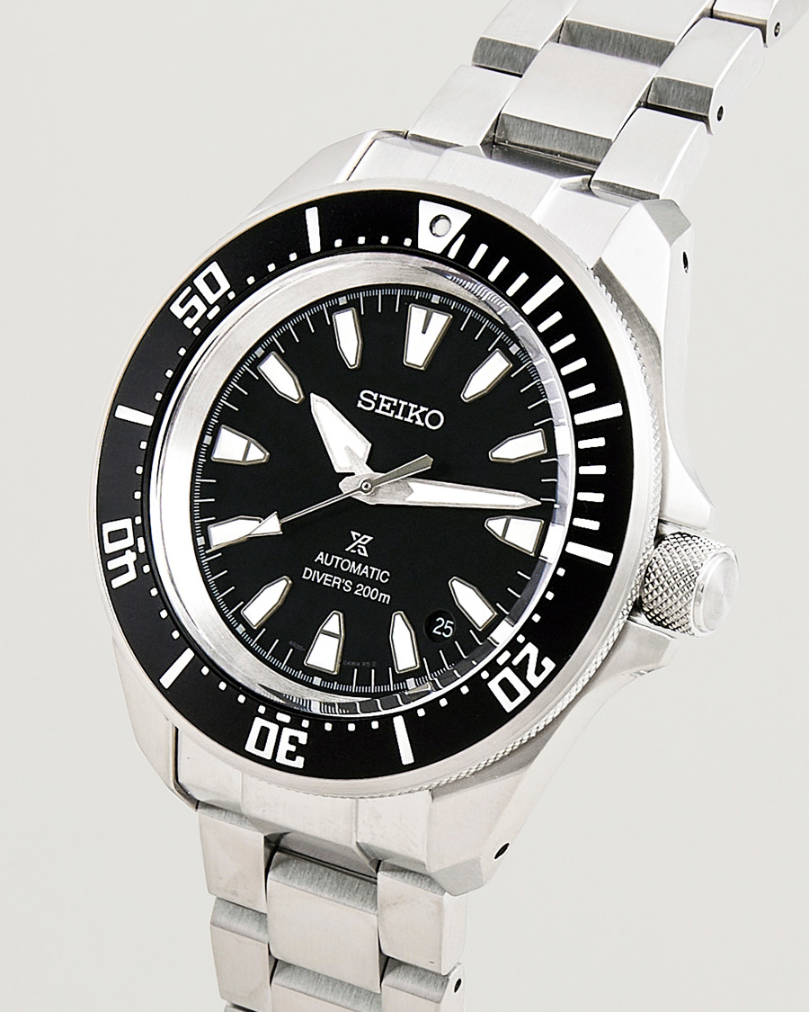 Herre | Seiko Prospex Automatic Steel 42mm Black Dial | Seiko | Prospex Automatic Steel 42mm Black Dial