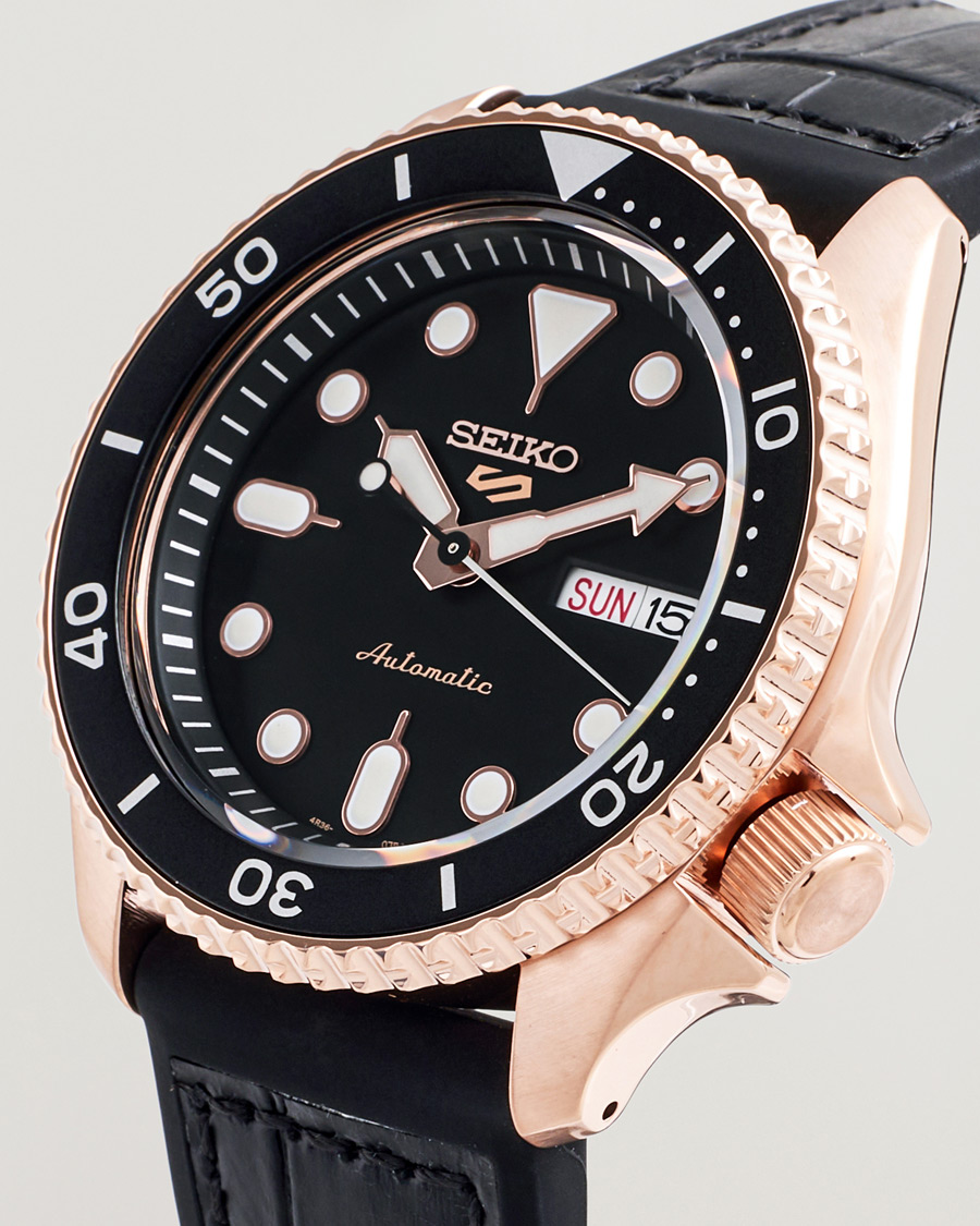 Herre | Seiko 5 Sports Automatic Diver Steel 43mm Black Dial | Seiko | 5 Sports Automatic Diver Steel 43mm Black Dial