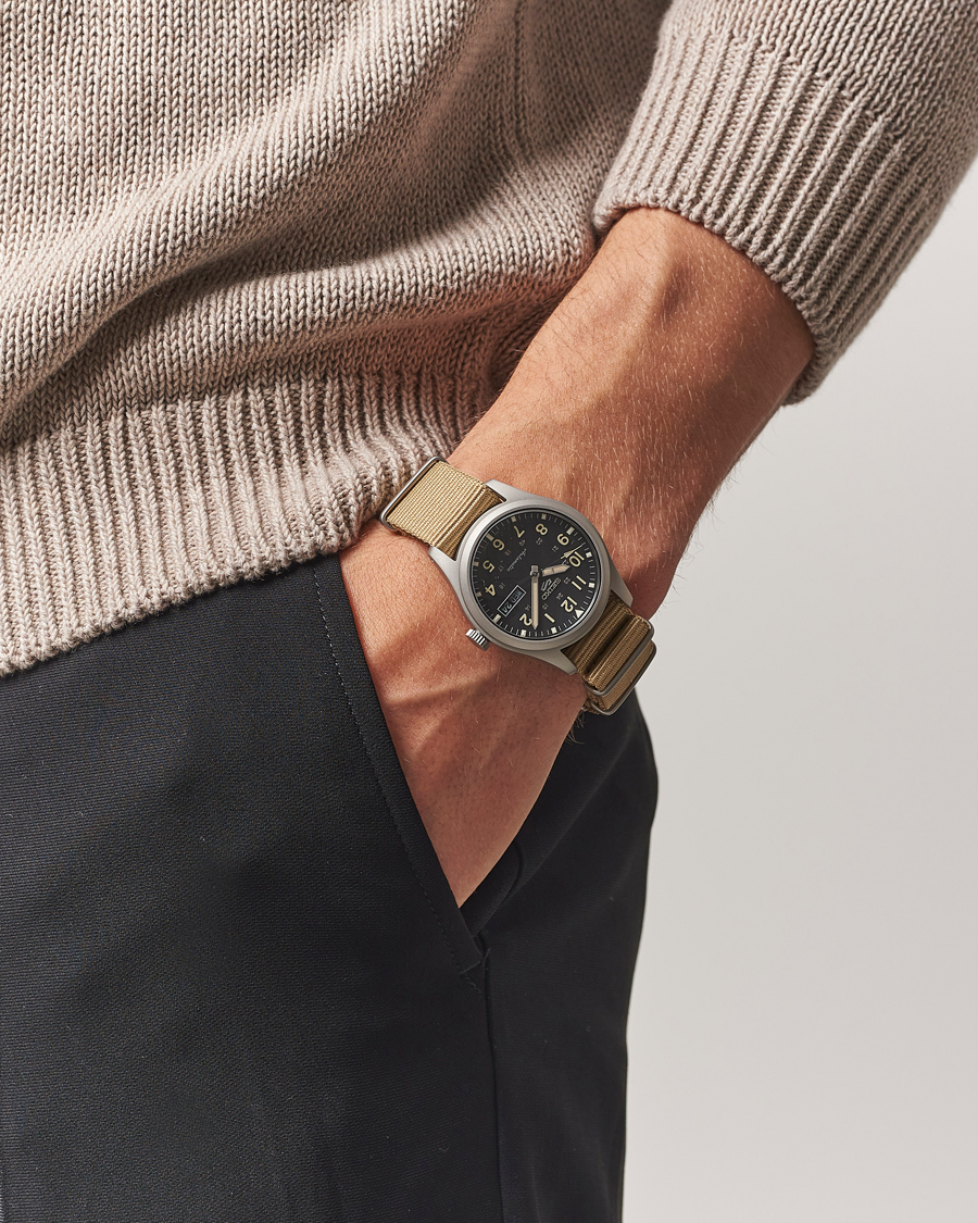 Herre | Seiko 5 Sports Automatic Nato 40mm Black Dial | Seiko | 5 Sports Automatic Nato 40mm Black Dial