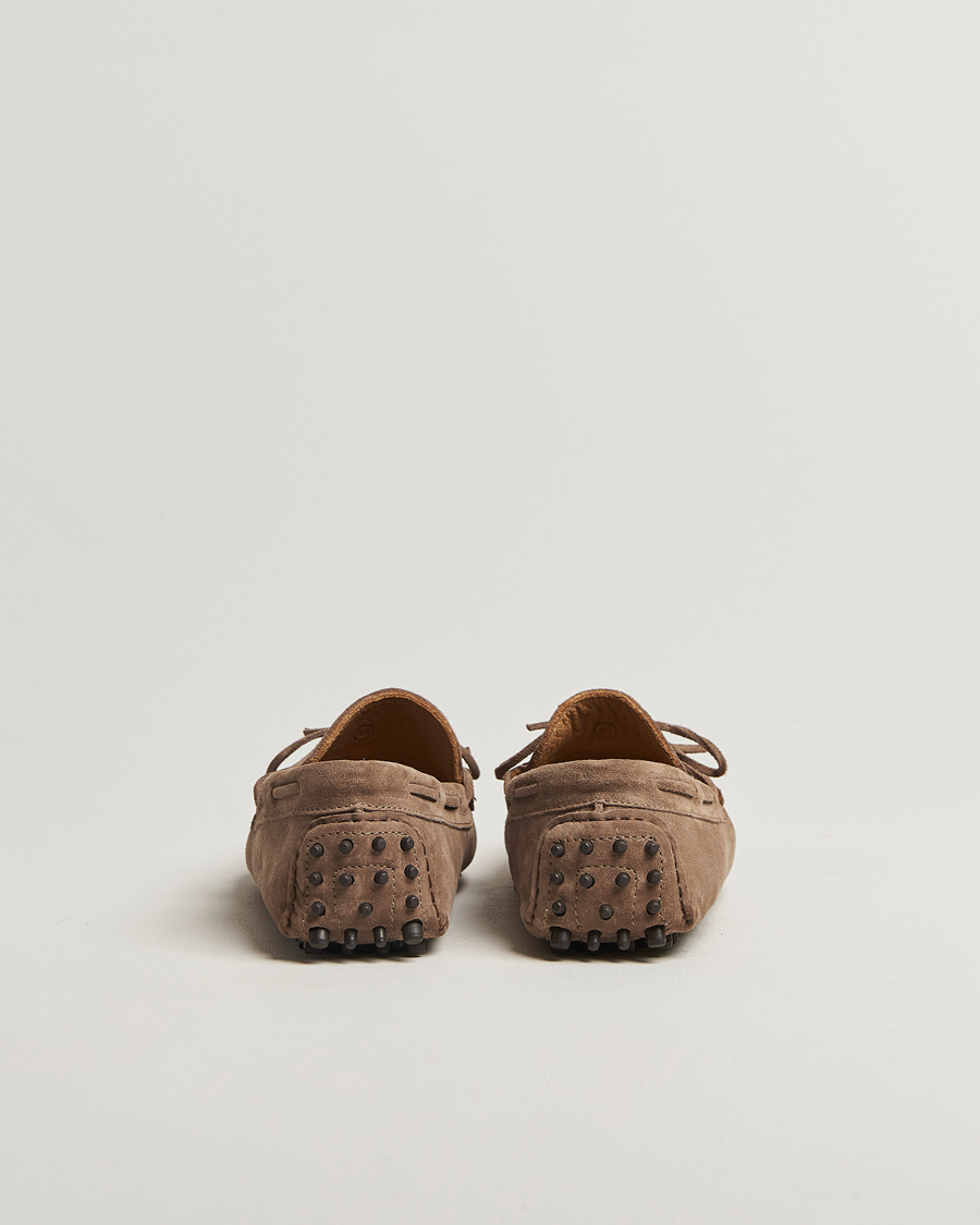Herre | Mokkasiner | Oscar Jacobson | Driving Shoe Suede Grey