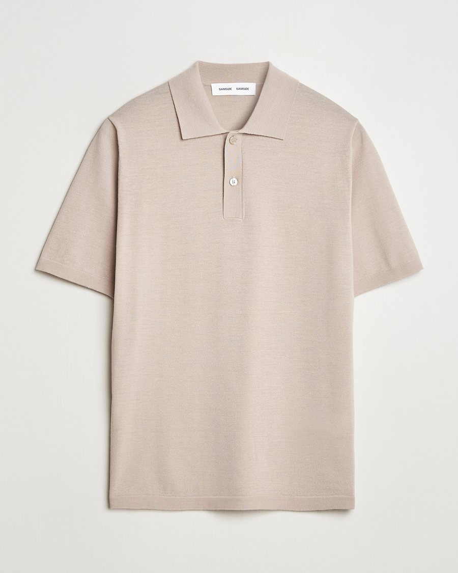 Herre | Polotrøjer | Samsøe Samsøe | Sarown Knitted Polo Pure Cashmere